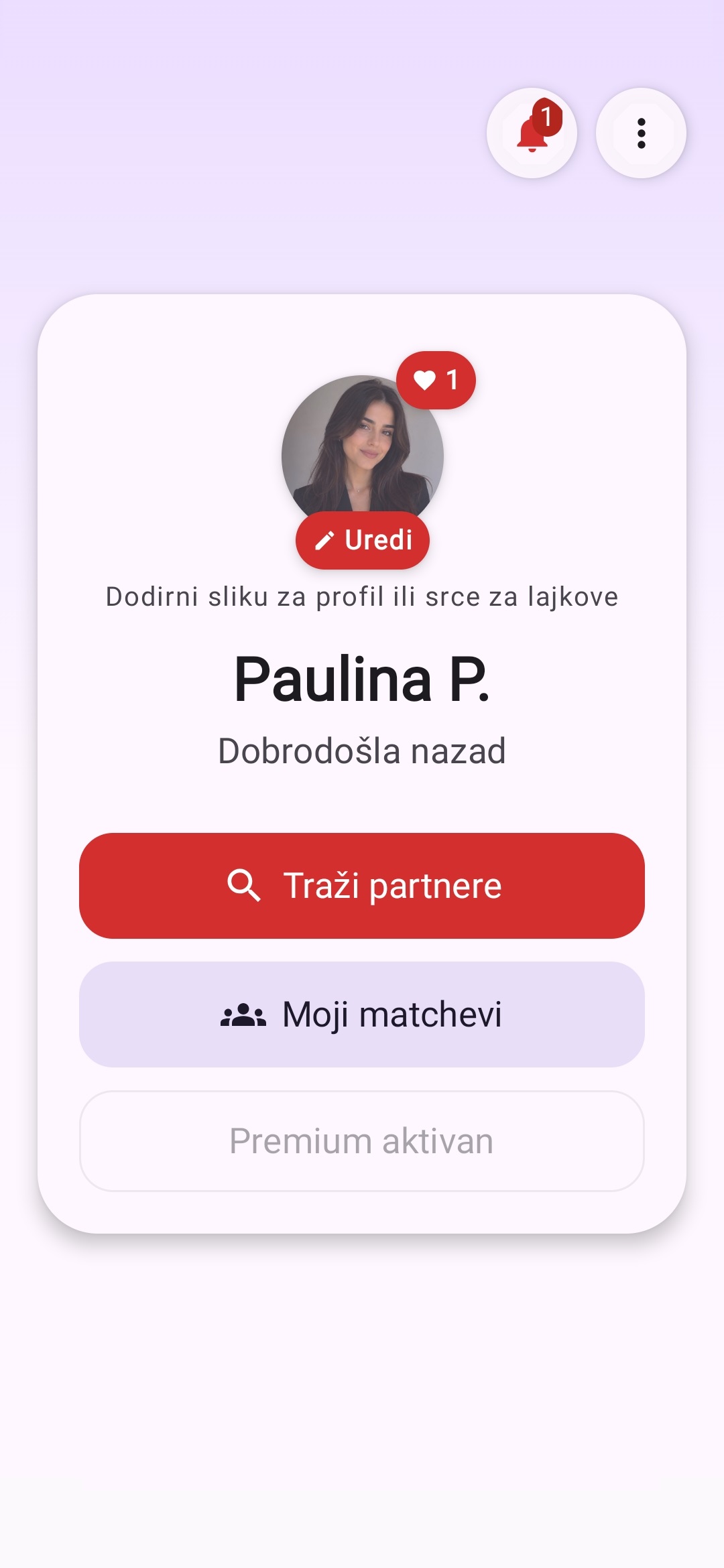 SD Spoj prikaz aplikacije
